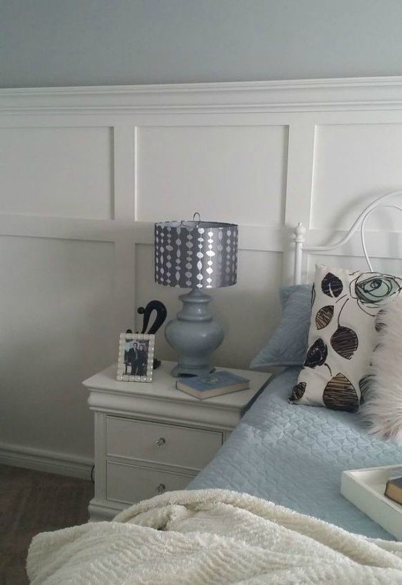 s want board and batten walls these doable ideas are brilliant , Add a crown molding to the top for a shelf