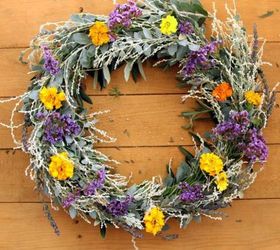 s 17 tricks to make a gorgeous wreath in half the time, crafts, wreaths, Use a dollar store basket to shape the wreath