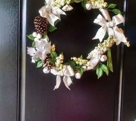 s 17 tricks to make a gorgeous wreath in half the time, crafts, wreaths, Or use deconstructed wicker basket handles