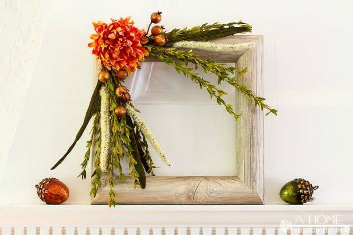 s 17 tricks to make a gorgeous wreath in half the time, crafts, wreaths, Or cut and cover it in contact paper