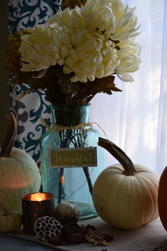 decorao de mesa de outono