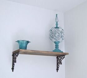 create rustic shelving that looks high end for close to nothing , shelving ideas