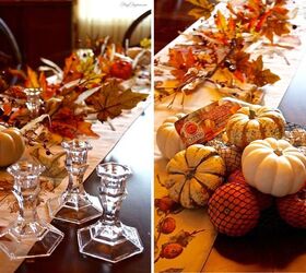 easy fall table centerpiece, home decor, seasonal holiday decor