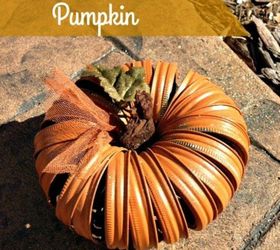s 23 astounding ways to make a pumpkin out of anything, String canning rings together