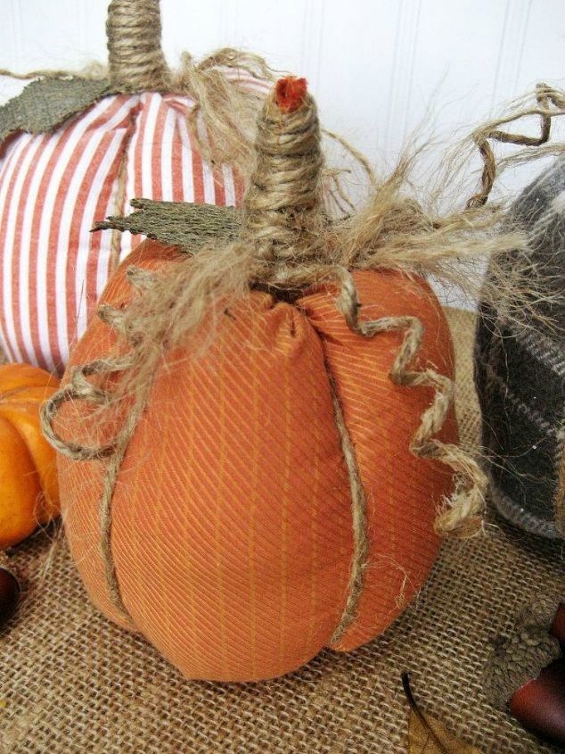 s 23 astounding ways to make a pumpkin out of anything, Use your old plaid shirt
