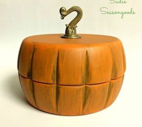 s 23 astounding ways to make a pumpkin out of anything, Paint two salad bowls