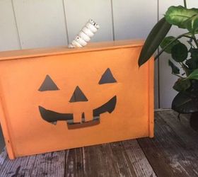 s 23 astounding ways to make a pumpkin out of anything, Paint an old dresser drawer