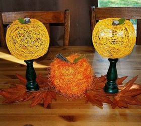 s 23 astounding ways to make a pumpkin out of anything, Wrap string around a balloon