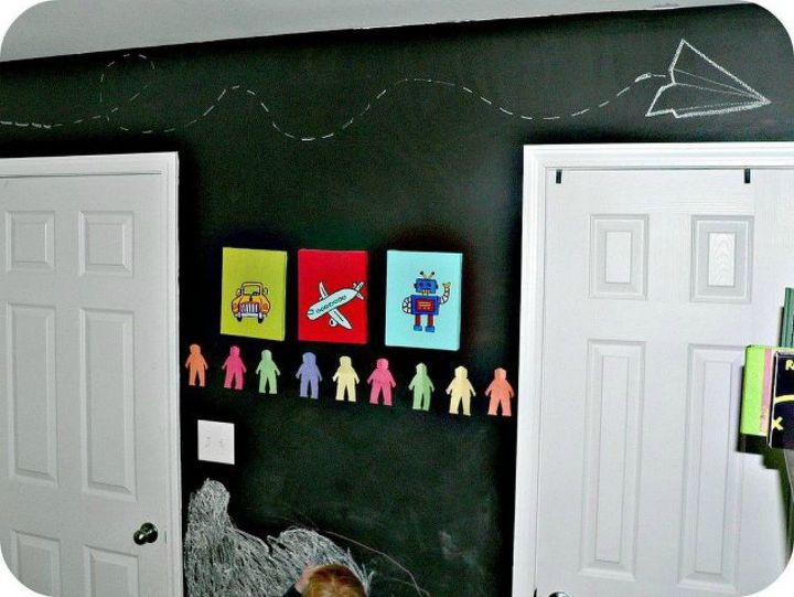 s give your kids the coolest bedrooms with these 13 jaw dropping ideas, bedroom ideas, This chalkboard wall for drawing