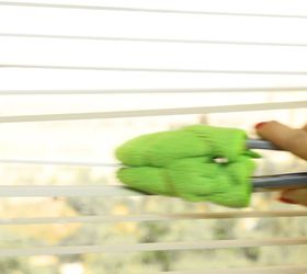 best way to clean dusty blinds