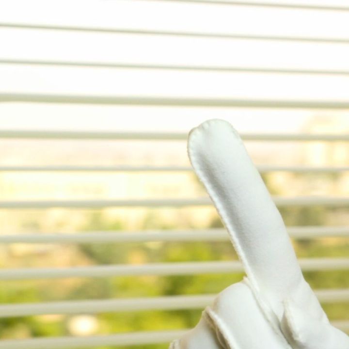 best way to clean dusty blinds