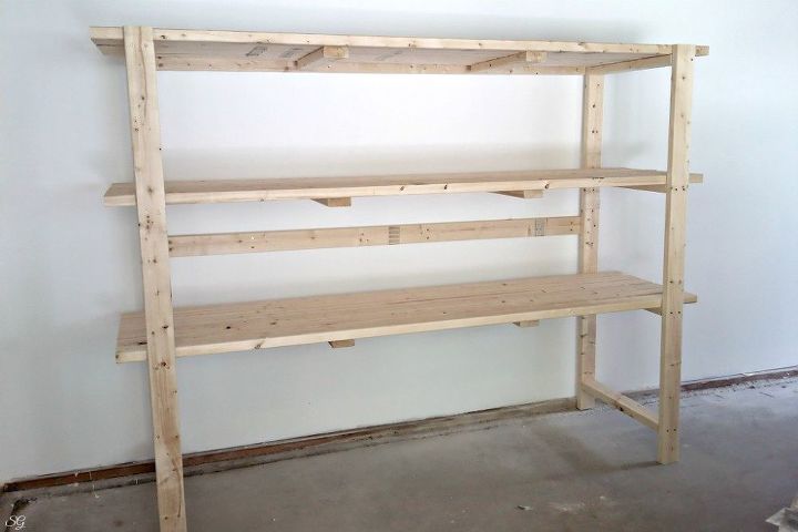 2x4 estante de almacenamiento de garaje