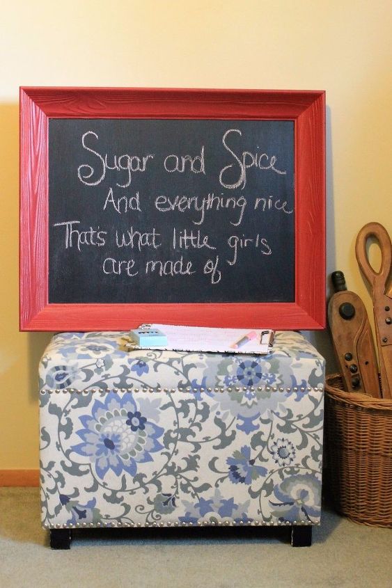 how to make a chalkboard with a old frame, chalkboard paint, crafts, how to, repurposing upcycling