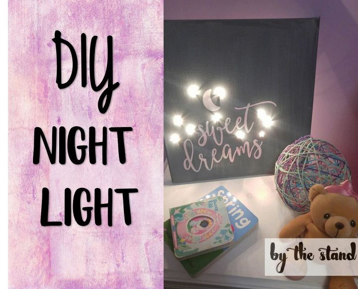 diy night light, crafts, home decor
