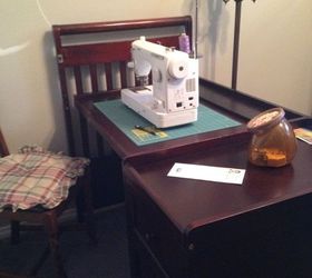 Repurposed Baby Crib Sewing Table Hometalk