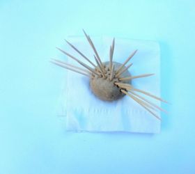 diy gold sea urchin, crafts, home decor, how to, painted furniture, painting, shelving ideas