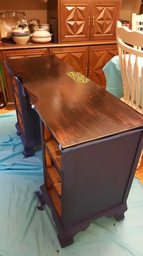 Turn An Old Desk Into A Child S Dream Work Space Hometalk
