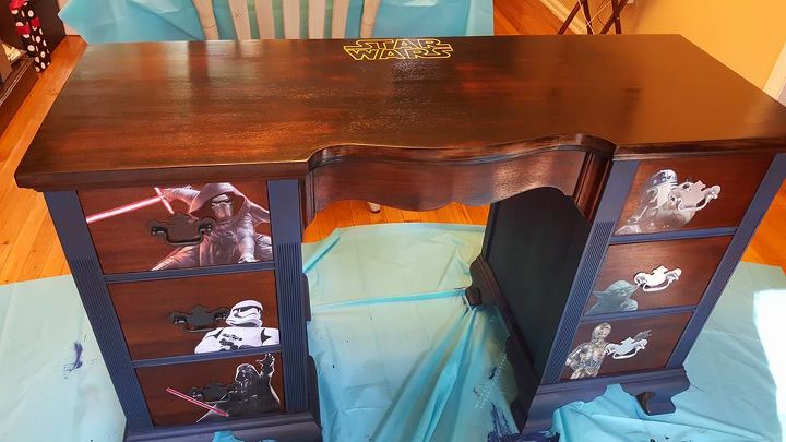 Turn An Old Desk Into A Child S Dream Work Space Hometalk