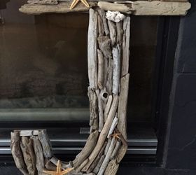 Driftwood Anchor- Whale and Initial | Hometalk