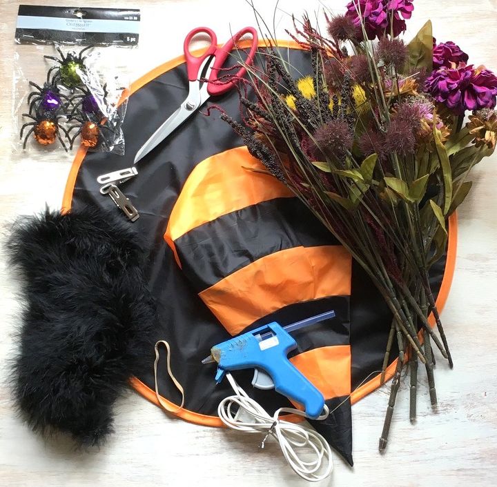 Diy Witch S Hat Door Hanger For Halloween Hometalk