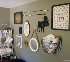 diy arrow decor for baby boy rustic woodland nursery, crafts, rustic furniture, wall decor