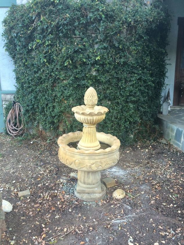 q is fountain too small, gardening, landscape, ponds water features