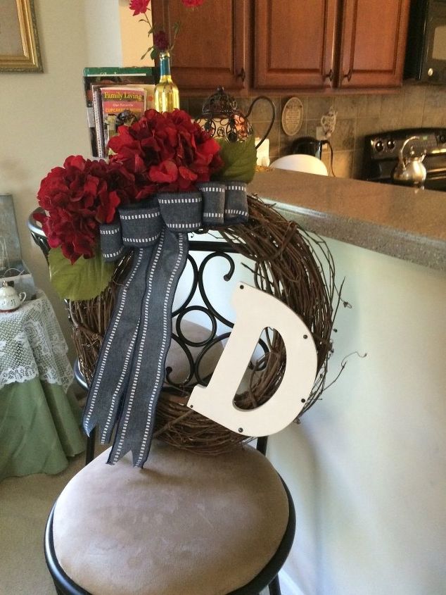 alphabet wreath, crafts, wreaths