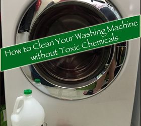 how to clean your washing machine using vinegar and baking soda, appliances, cleaning tips, how to