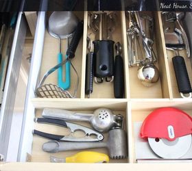 diy drawer dividers, crafts, kitchen design, organizing
