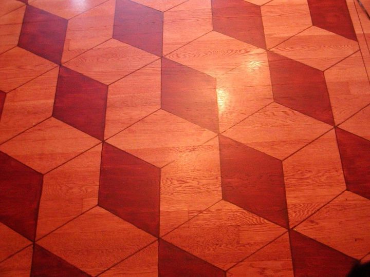 painted floor, flooring