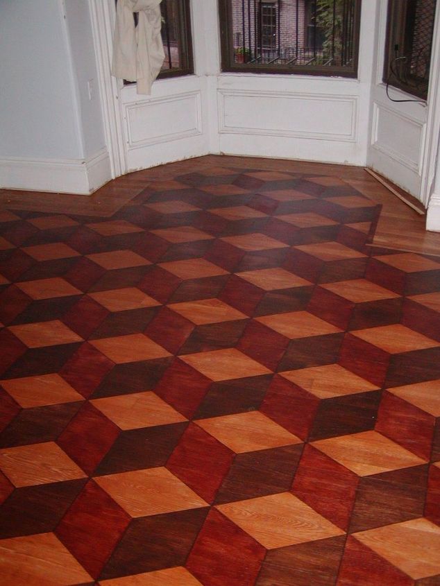 painted floor, flooring