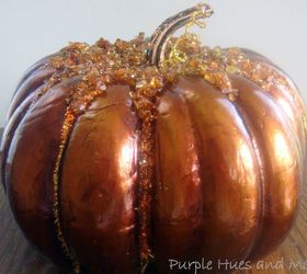 a harvest beaded pumpkin, crafts, decoupage, seasonal holiday decor