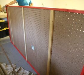 diy giant pegboard, closet, home improvement, how to, organizing, painted furniture, tools