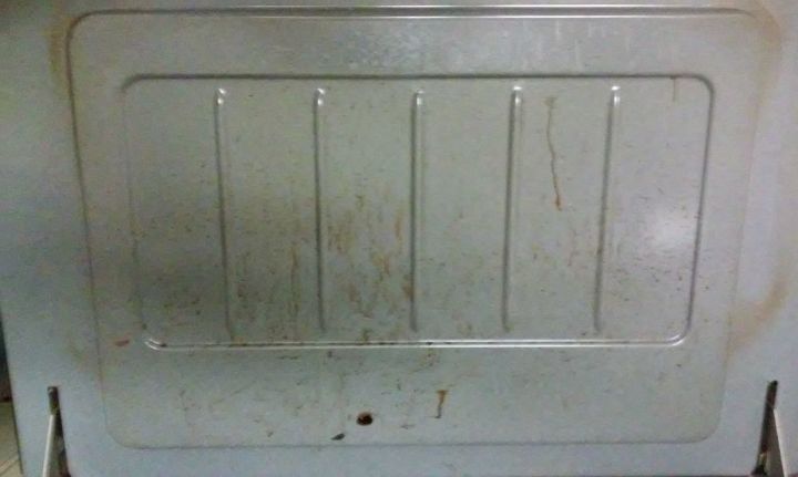 la forma fcil y rpida de limpiar un horno, Esta es la puerta