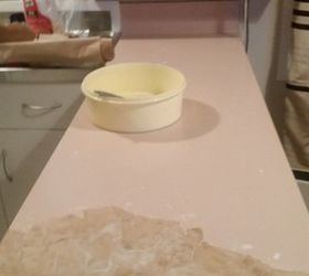 Goodbye To 90 S Pink Formica Benchtop Hometalk