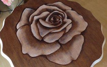 Pretty Table Needed a Pretty Rose
