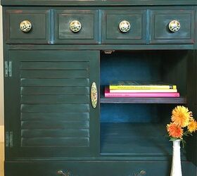east meets west in a wabi sabi cabinet makeover, painted furniture