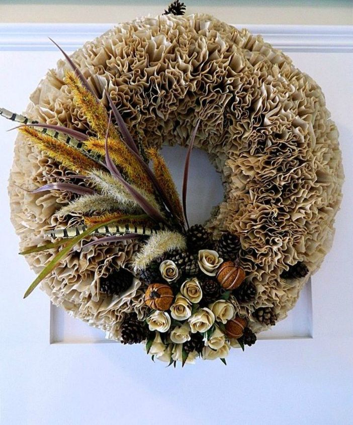 s your quick catalog of gorgeous fall wreaths, crafts, wreaths, Or this one that scrunches them up