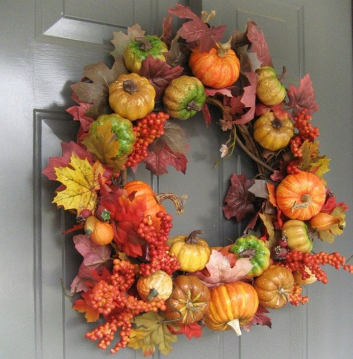 s your quick catalog of gorgeous fall wreaths, crafts, wreaths, This Pottery Barn one that won t cost 99