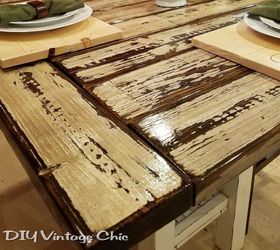 reclaimed wood bar height farmhouse table, dining room ideas, kitchen design, painted furniture, rustic furniture