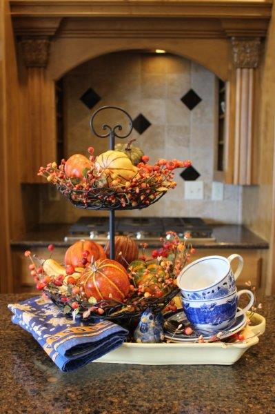 designing a fall tiered tray, home decor, kitchen design, painted furniture, repurposing upcycling