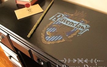 Harry Potter Inspired Desk Makeover