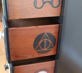 harry potter inspired desk makeover, how to, painted furniture