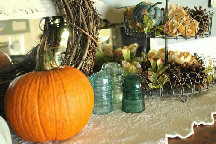 a quick easy fall buffet makeover a how to guide , crafts, dining room ideas, home decor, how to, seasonal holiday decor