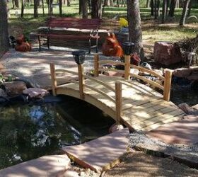 backyard upgrade, gardening, landscape, outdoor furniture, ponds water features, woodworking projects