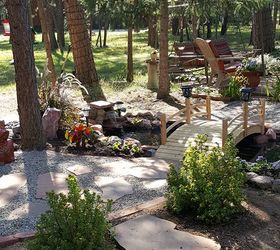 backyard upgrade, gardening, landscape, outdoor furniture, ponds water features, woodworking projects