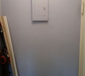 how to hide this circuit breaker, Horrible circuit breaker box smack in the middle of the entryway