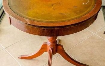  Restaurar uma mesa de mogno com tampo de couro