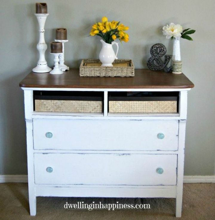 s impress your guests with these expensive looking entryway ideas, Upgrade a dresser into an entryway table