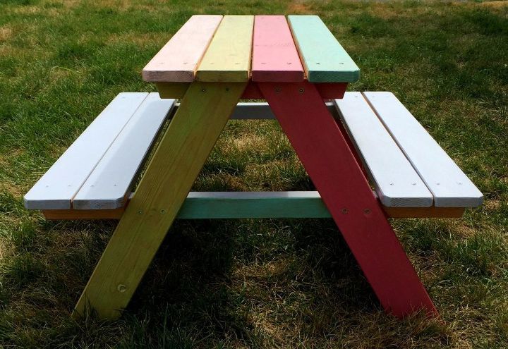 mesa de picnic perfectamente bonita